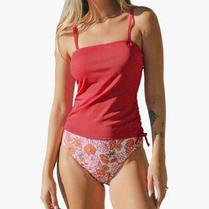 Cupshe Red Women's Tankini